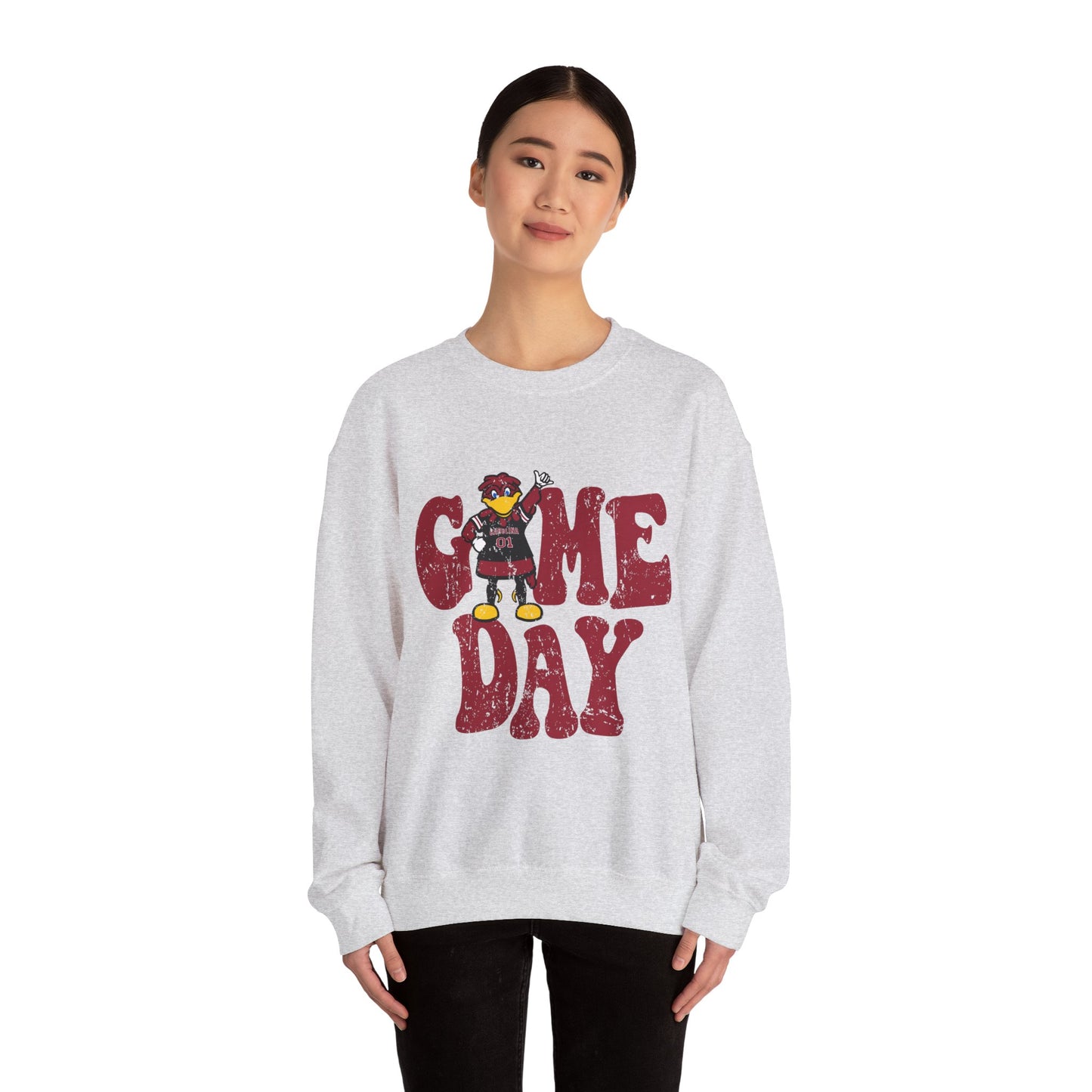 Game Day Crewneck Sweatshirt, Unisex Sweatshirt for Football Fans, Sports Apparel, Cozy Sweatshirt, Perfect for Game Day, Casual Comfort