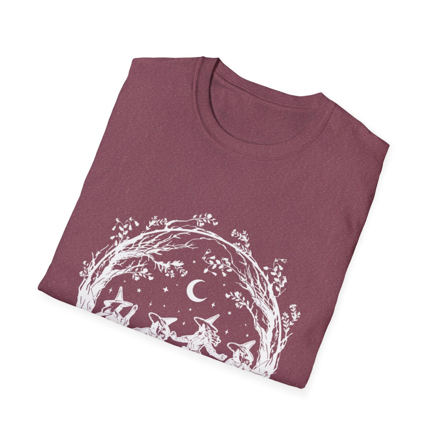 Enchanted Forest T-Shirt, Nature Lover Shirt, Bohemian Graphic Tee, Witchy Style Top, Gift for Magical Occasions