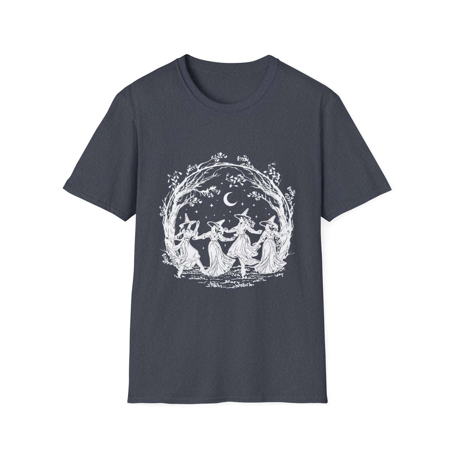 Enchanted Forest T-Shirt, Nature Lover Shirt, Bohemian Graphic Tee, Witchy Style Top, Gift for Magical Occasions