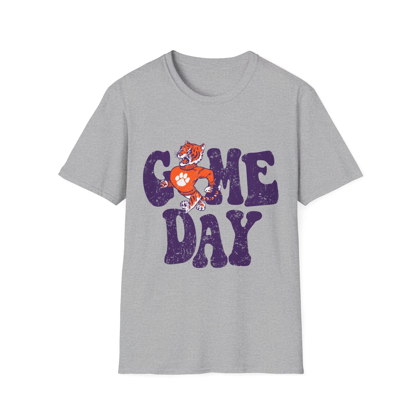 Game Day T-Shirt for Fans, Unisex Softstyle Tee, Sportswear, Tailgate Shirt, College Football Shirt