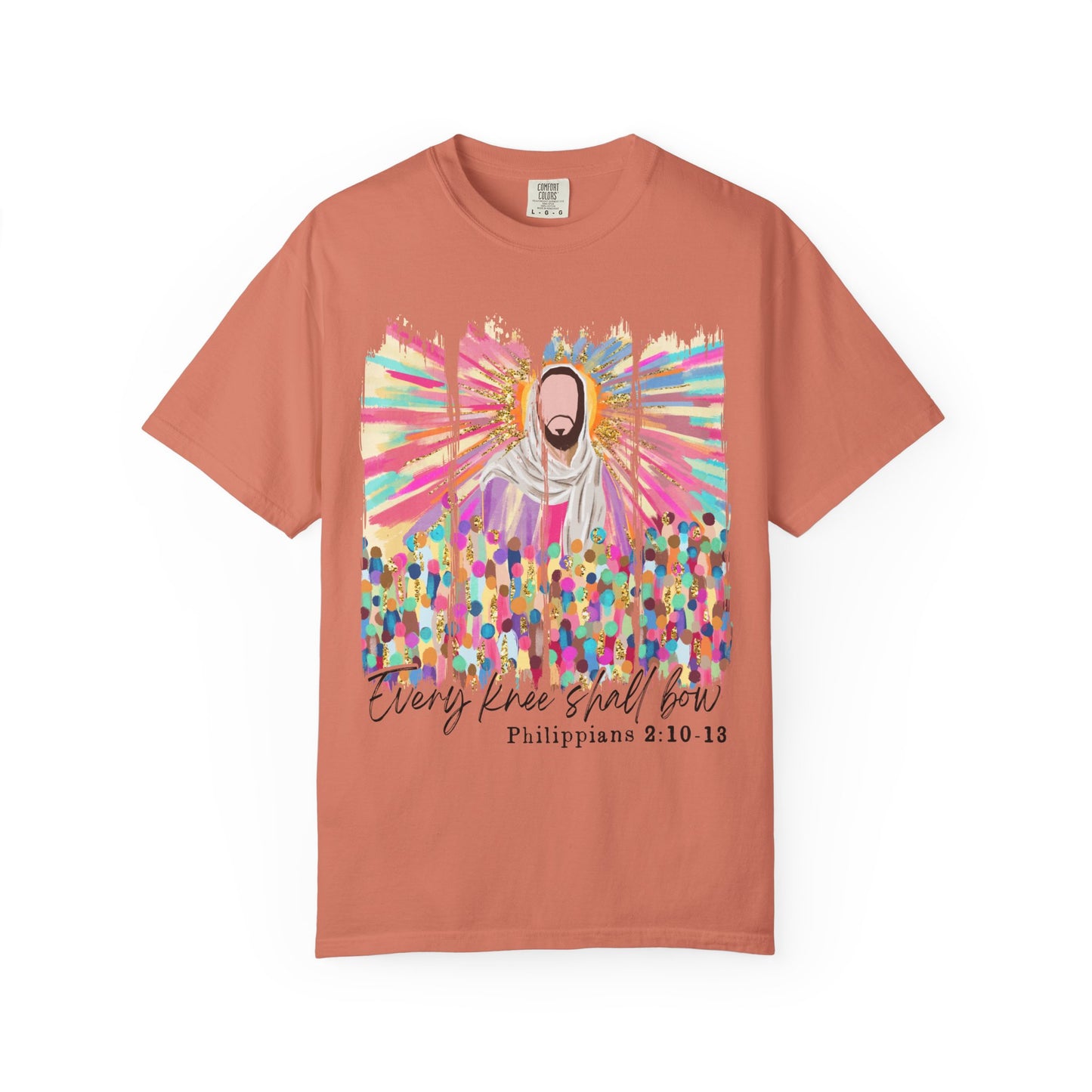 Colorful Faith T-Shirt, Biblical Verse Tee, Inspirational Apparel, Unisex Graphic Shirt, Christian Gift Idea, Religious T-Shirt