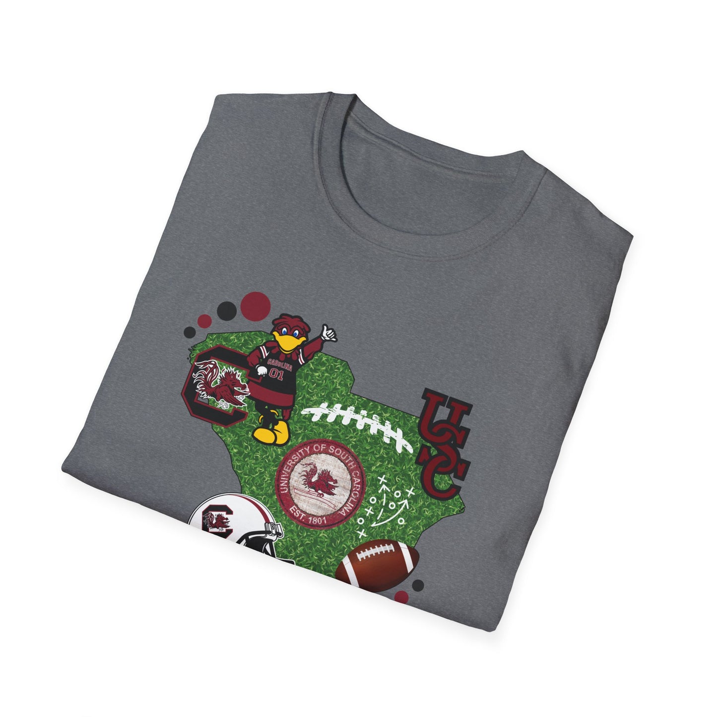 South Carolina Sports Fan Unisex T-Shirt, Game Day Apparel, College Football Tee, Gift for Him or Her, Casual Outfit