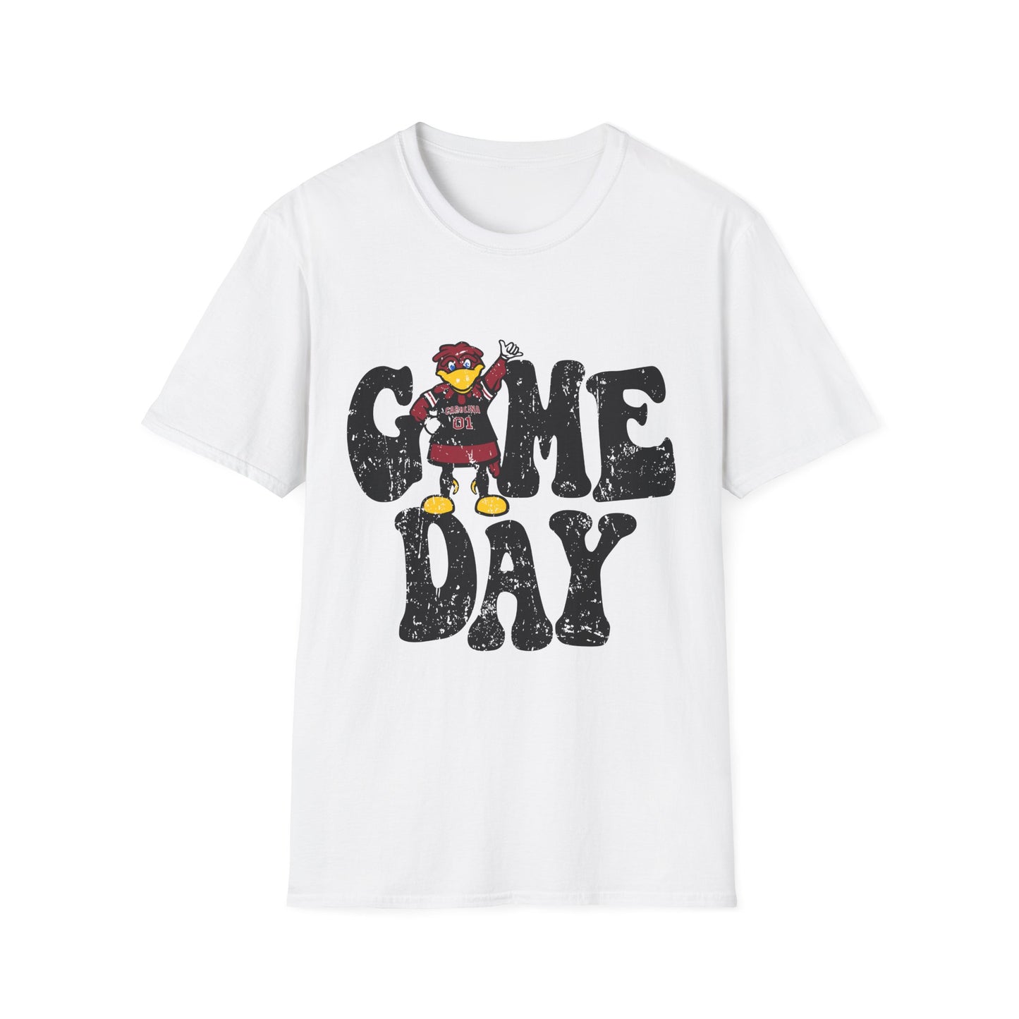 Game Day Unisex Softstyle T-Shirt, Football Shirt, Sports Fan Tee, Casual Wear, Gift for Game Day Parties