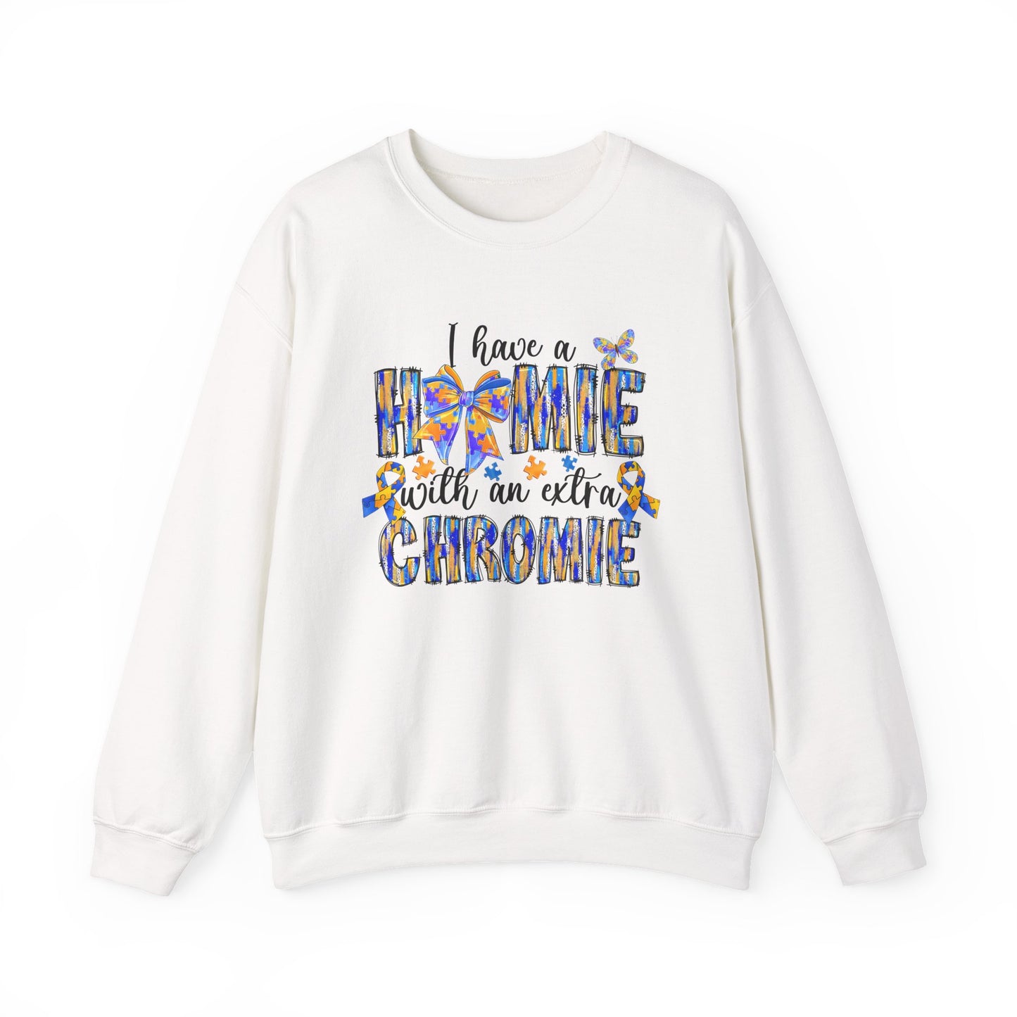 Chromosome Awareness Sweatshirt, Unisex Pullover, Gift for Caregivers, Genetic Disorder Awareness, Comfortable Crewneck