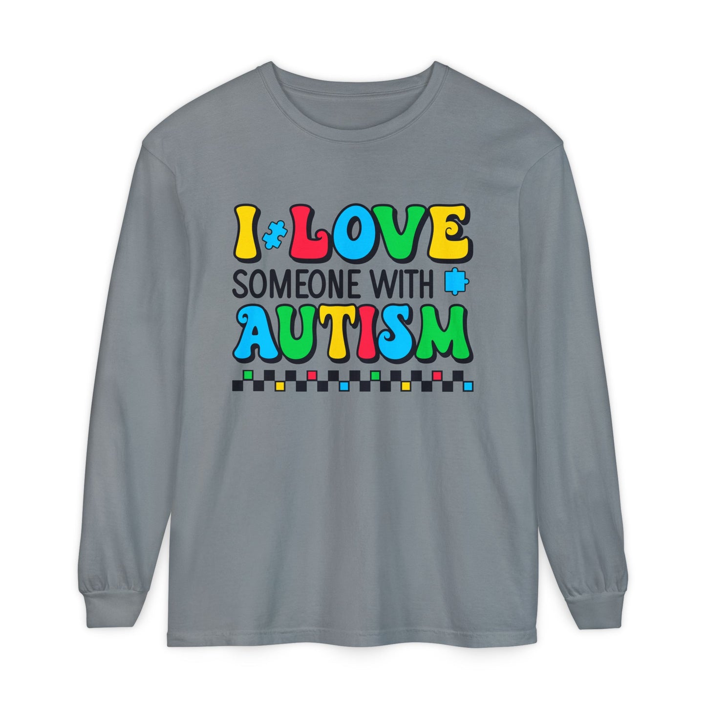 I Love Someone with Autism Long Sleeve