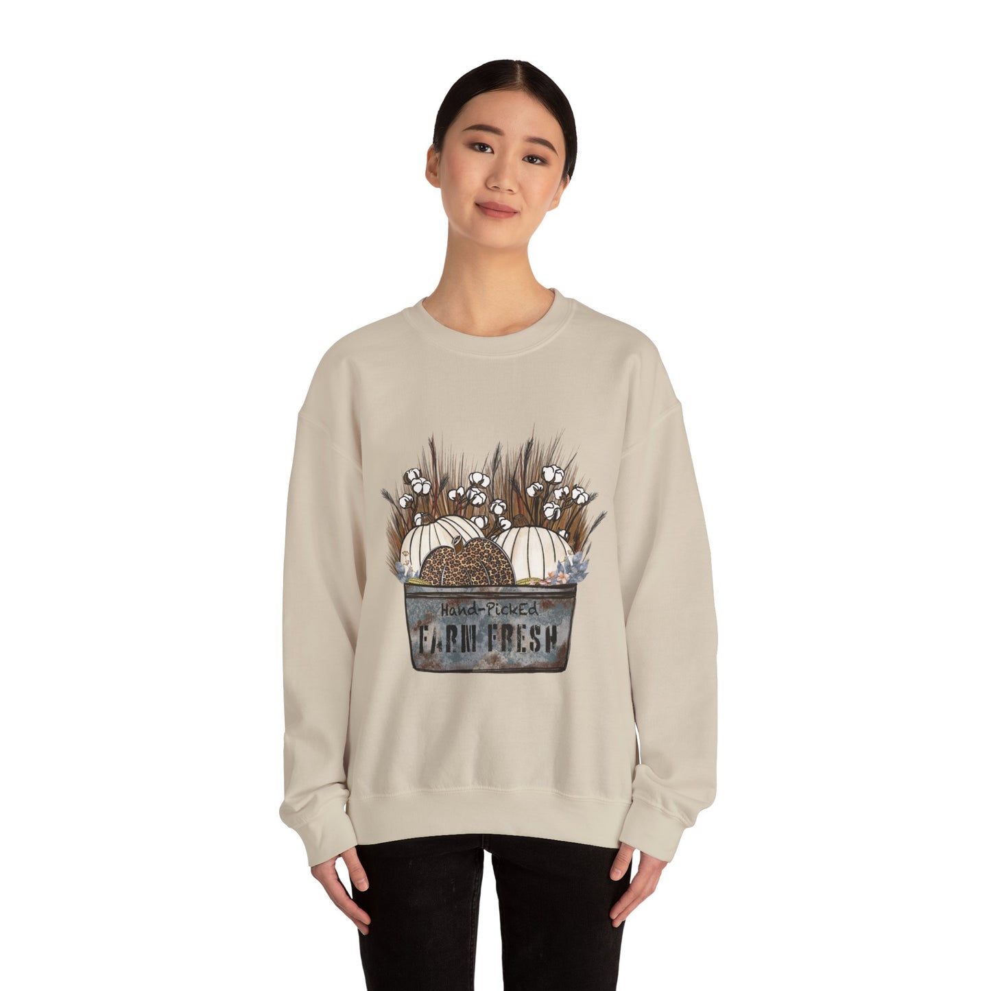 Farm Fresh Pumpkin Gildan Sweatshirt