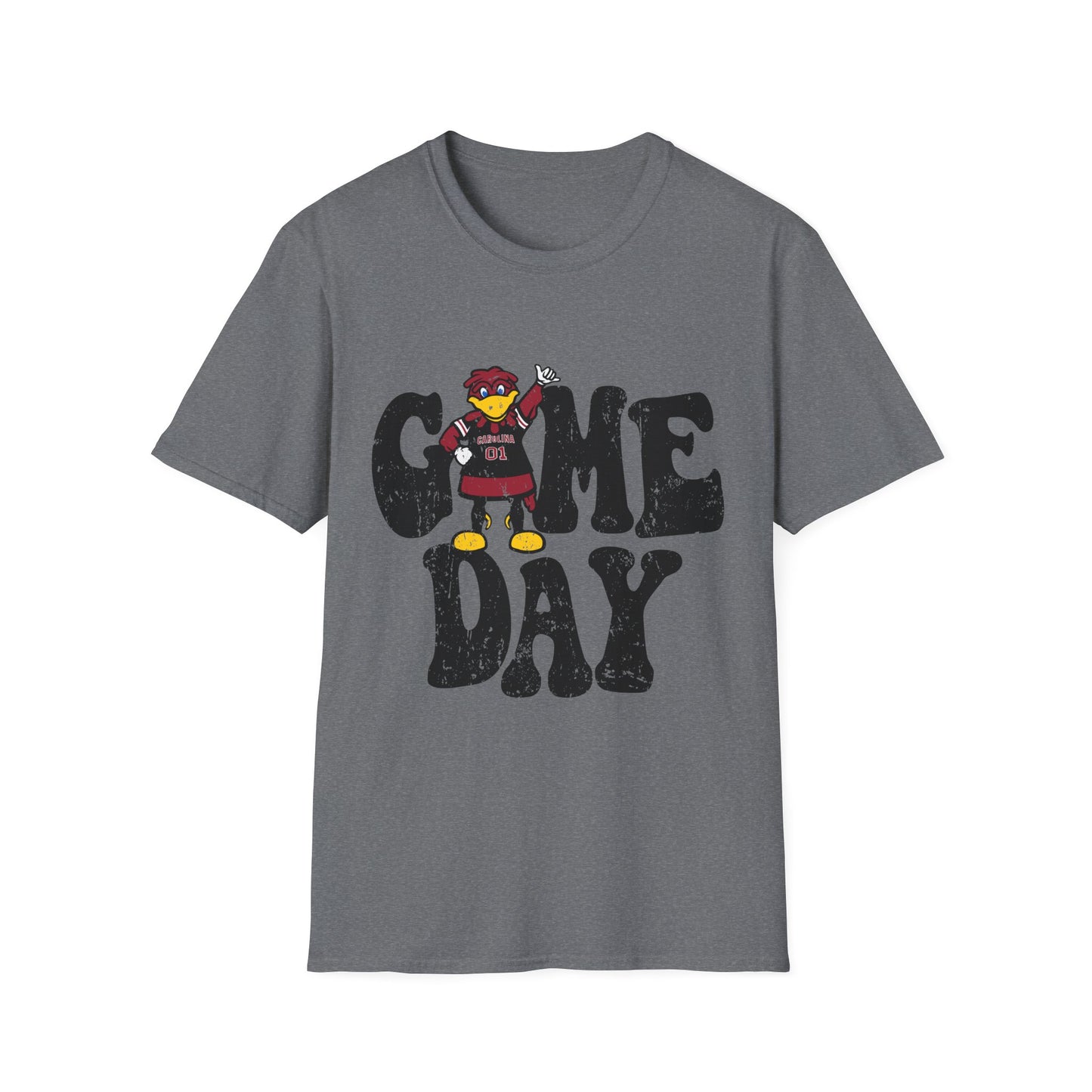 Game Day Unisex Softstyle T-Shirt, Football Shirt, Sports Fan Tee, Casual Wear, Gift for Game Day Parties