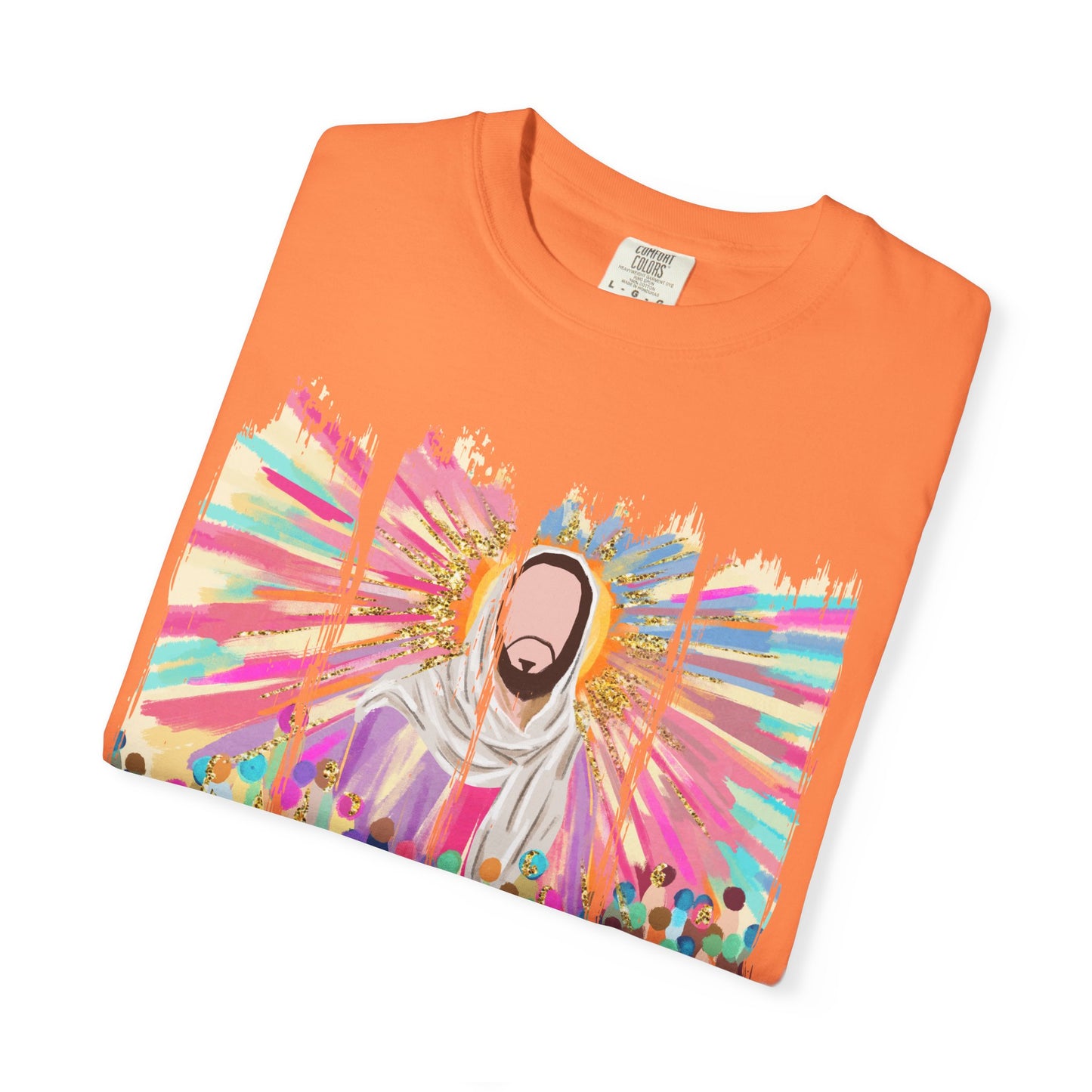 Colorful Faith T-Shirt, Biblical Verse Tee, Inspirational Apparel, Unisex Graphic Shirt, Christian Gift Idea, Religious T-Shirt