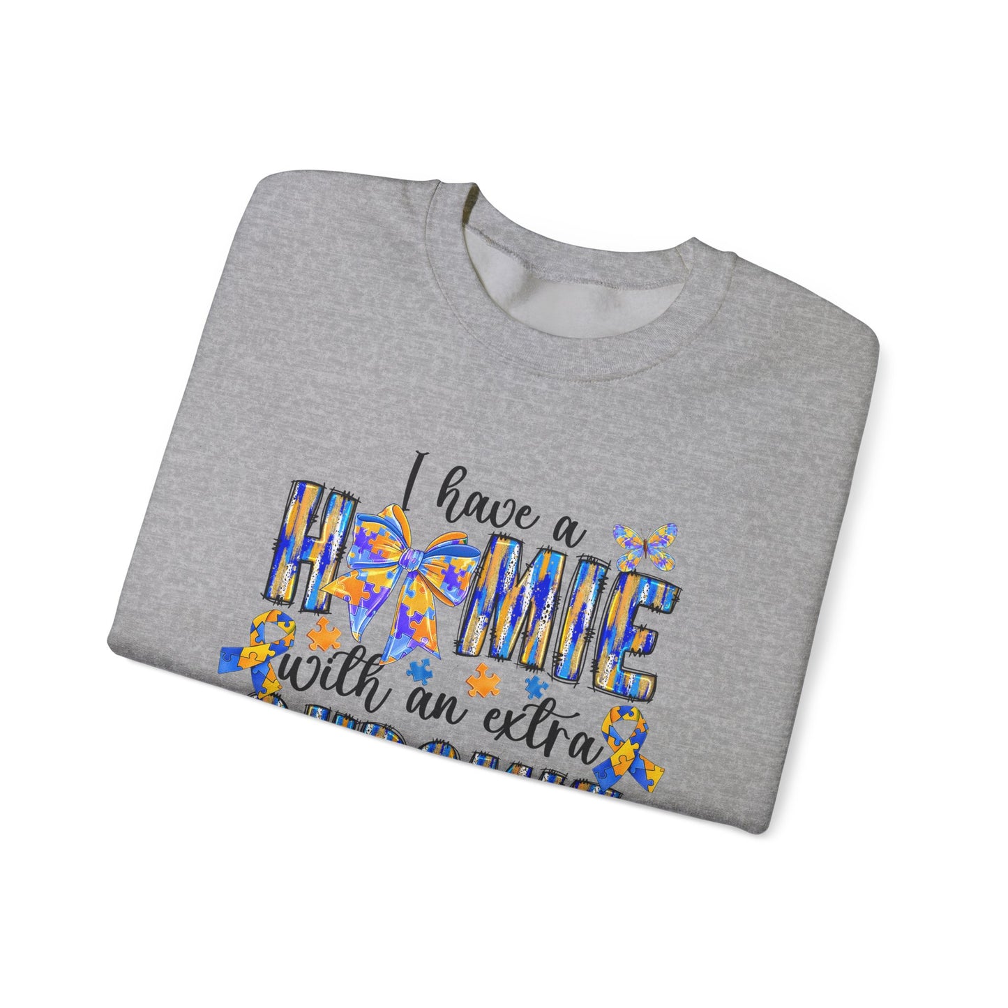 Chromosome Awareness Sweatshirt, Unisex Pullover, Gift for Caregivers, Genetic Disorder Awareness, Comfortable Crewneck