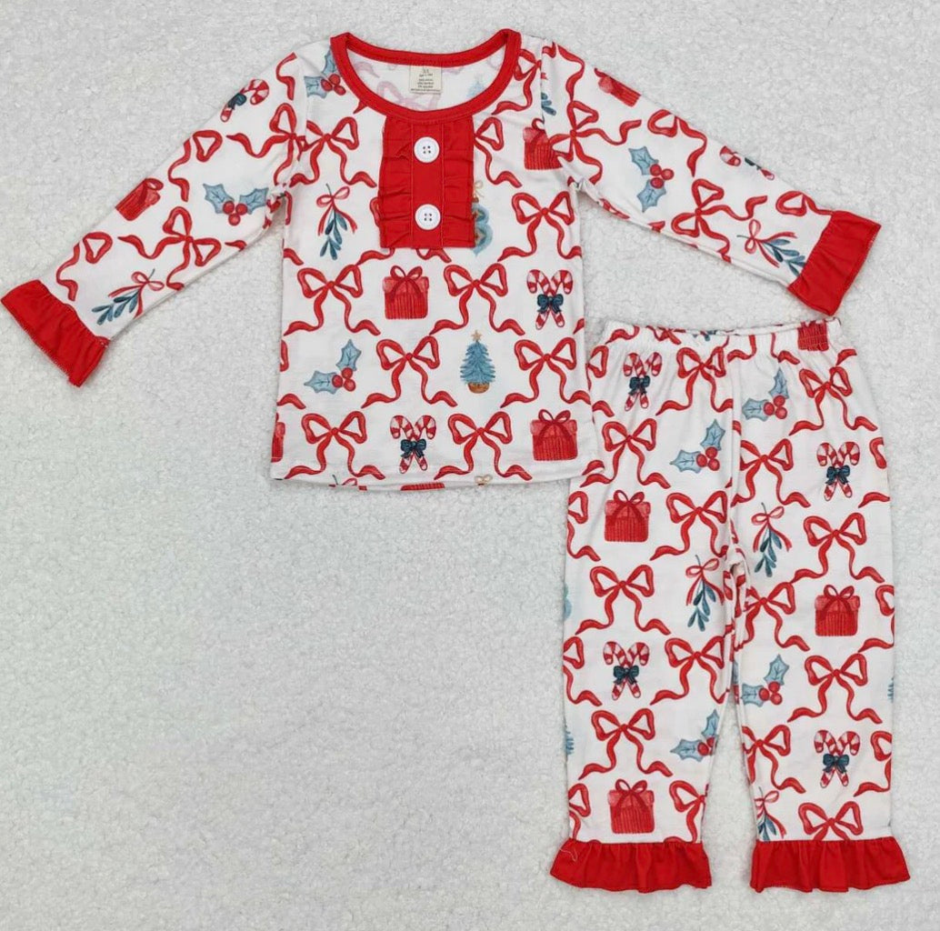 Candy Cane Bamboo Outfit