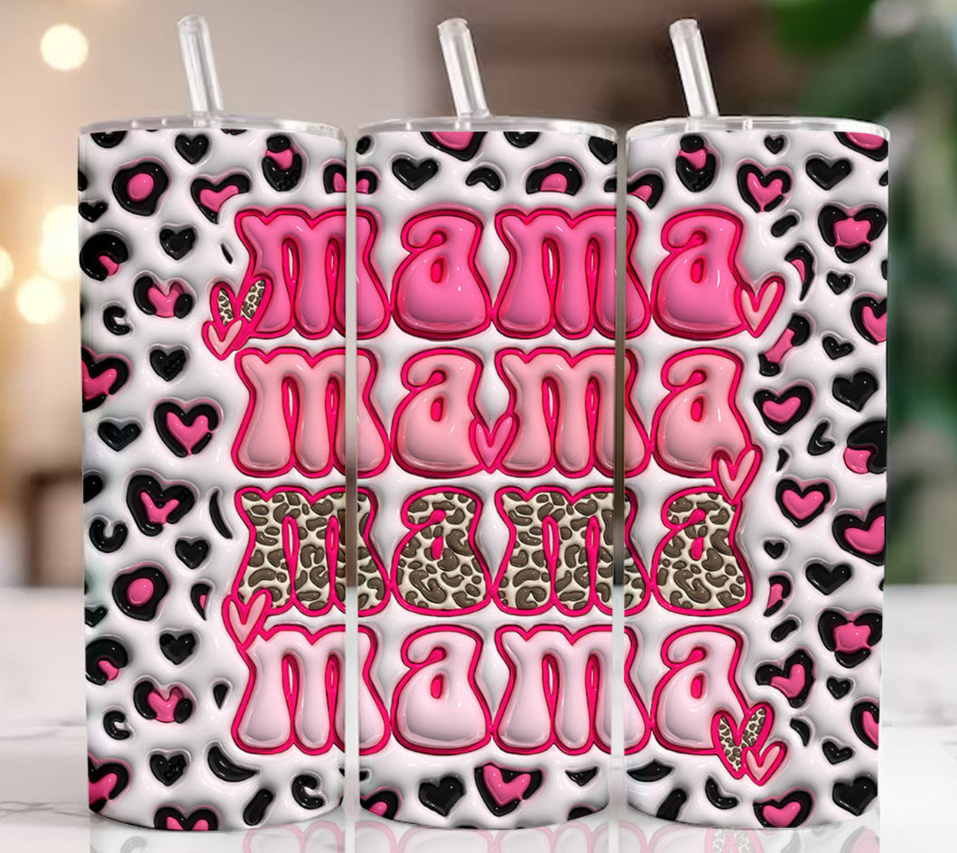 Pink Leopard Mama