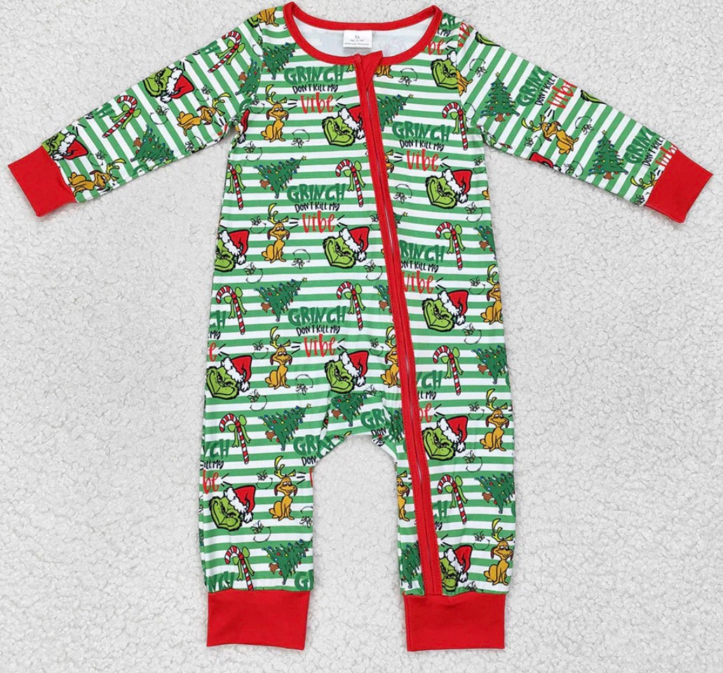 Christmas Bamboo Romper