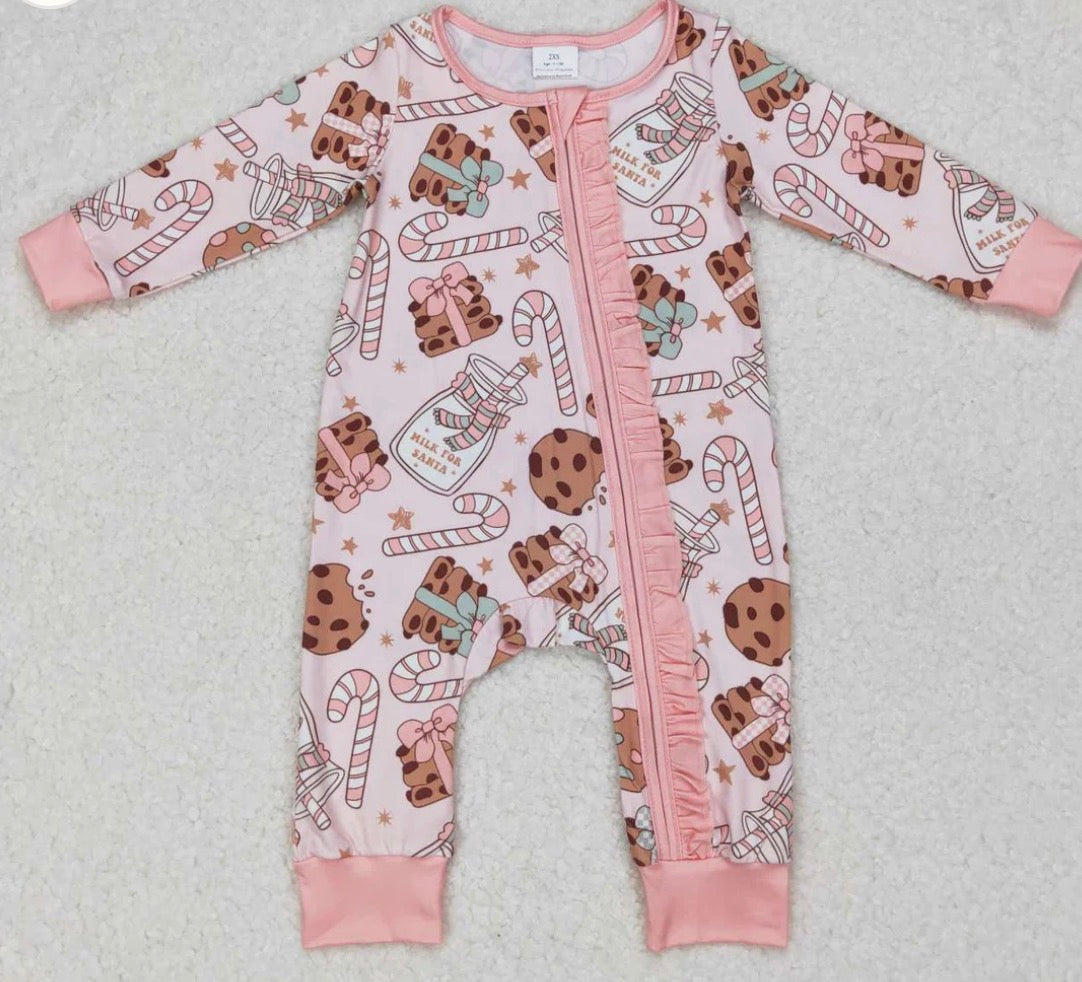 Milk & Cookies Bamboo Romper