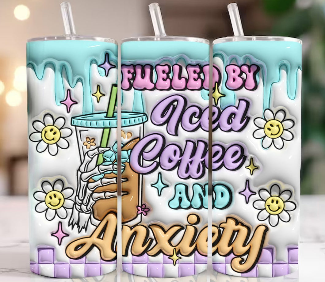 Fueled by iced coffee and anxiety ￼