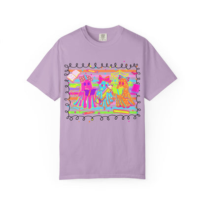 Colorful Artwork Unisex T-Shirt, Vibrant Graphic Tee, Fun Casual Wear, Gift for Art Lovers, Summer Fashion