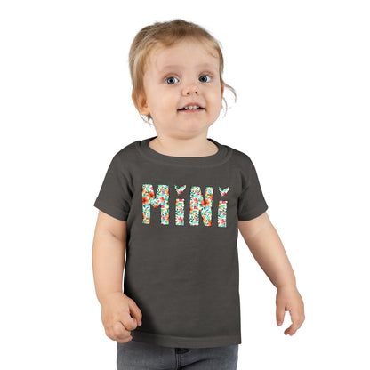 Floral 'Mini' Toddler T-Shirt