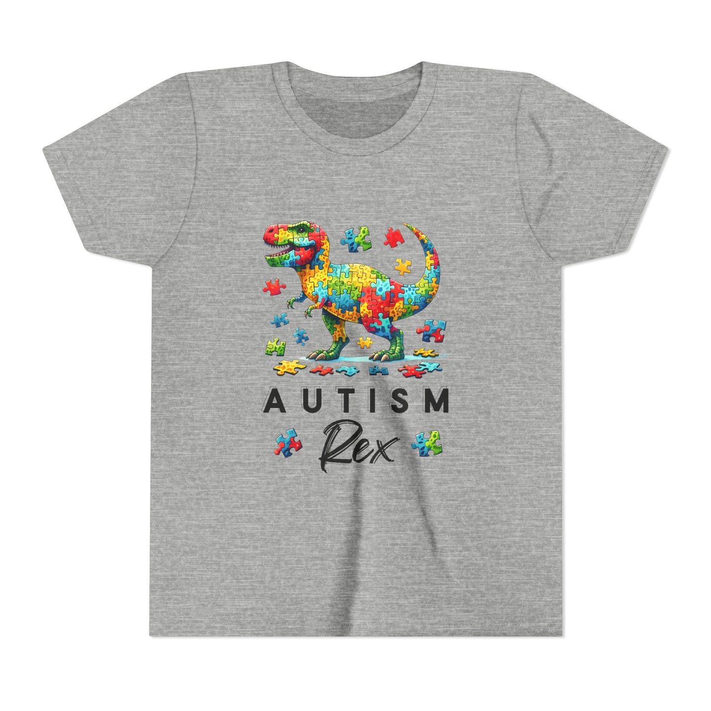 Colorful Autism Rex Youth Tee