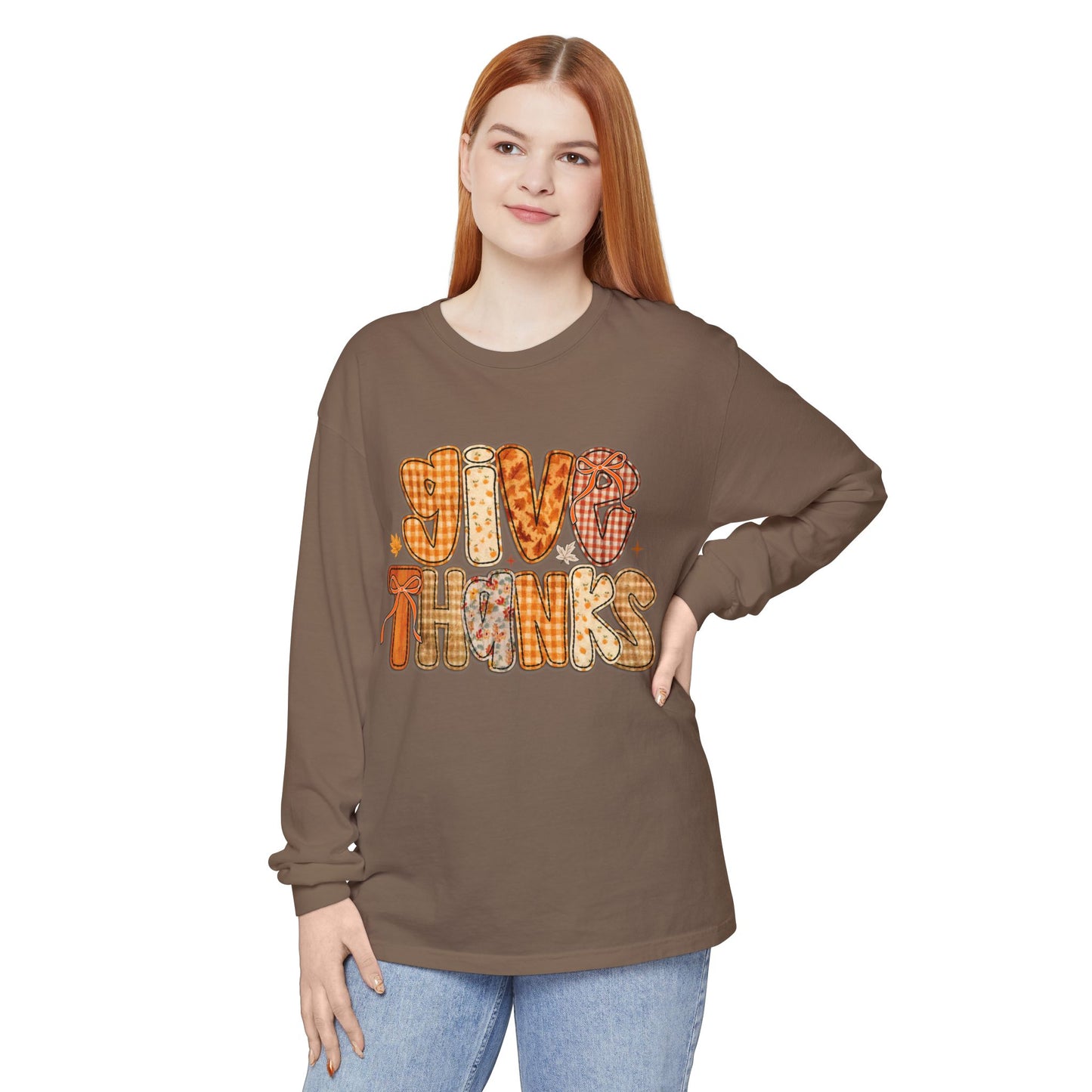 Thankful Vibes Long Sleeve T-Shirt