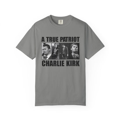 Patriotic Graphic Tee - A True Patriot, Charlie Kirk Shirt, Unisex Casual Wear, Gift for Conservatives, Election Day Apparel, Freedom [...]