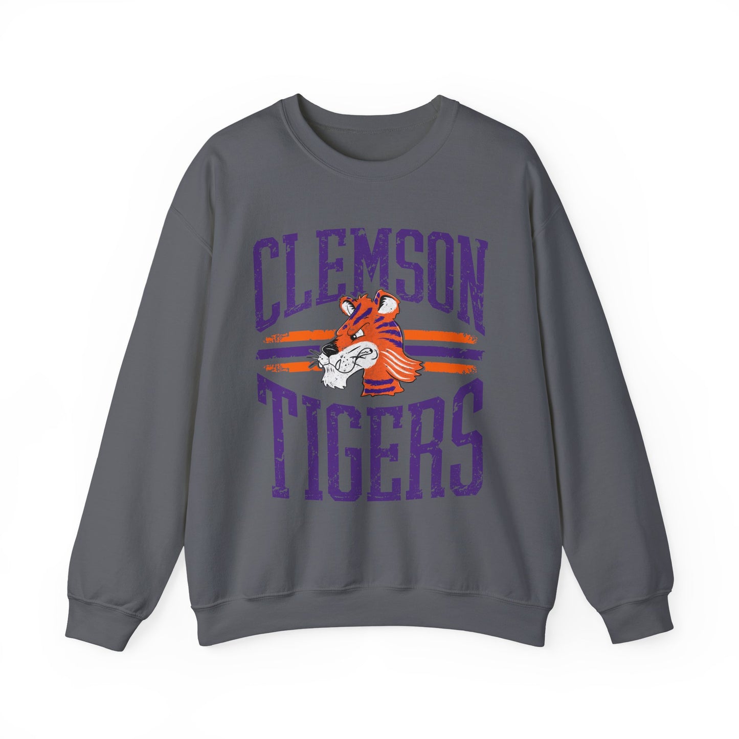 Clemson Tigers Crewneck Sweatshirt - Unisex Sweatshirt for Game Day, College Apparel, Sports Fan, Gift Idea, Casual Wear