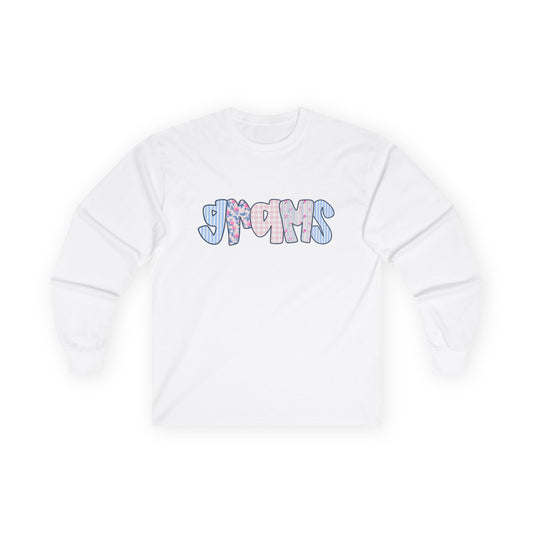 Grams Pink & Blue Floral Long Sleeve