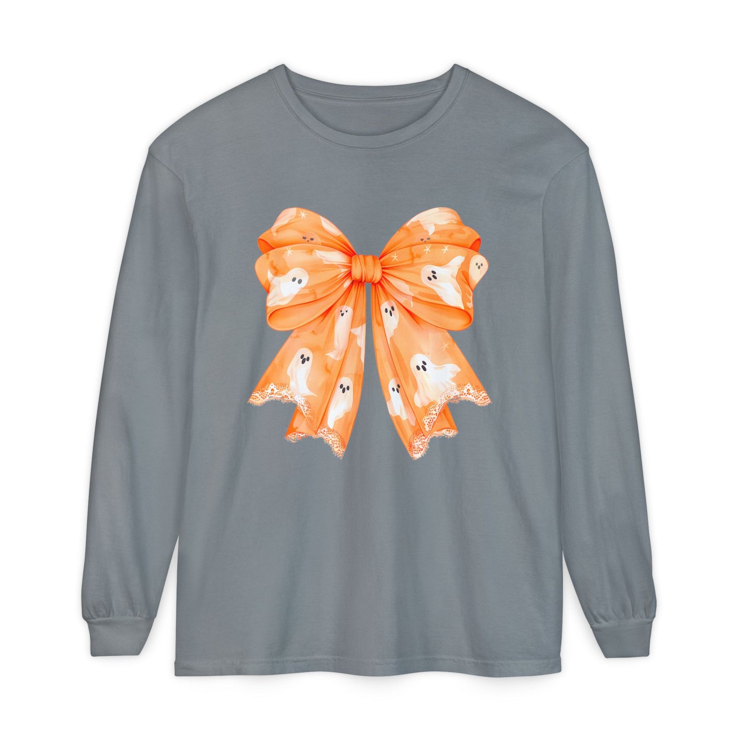 Unisex Garment-dyed Long Sleeve T-Shirt