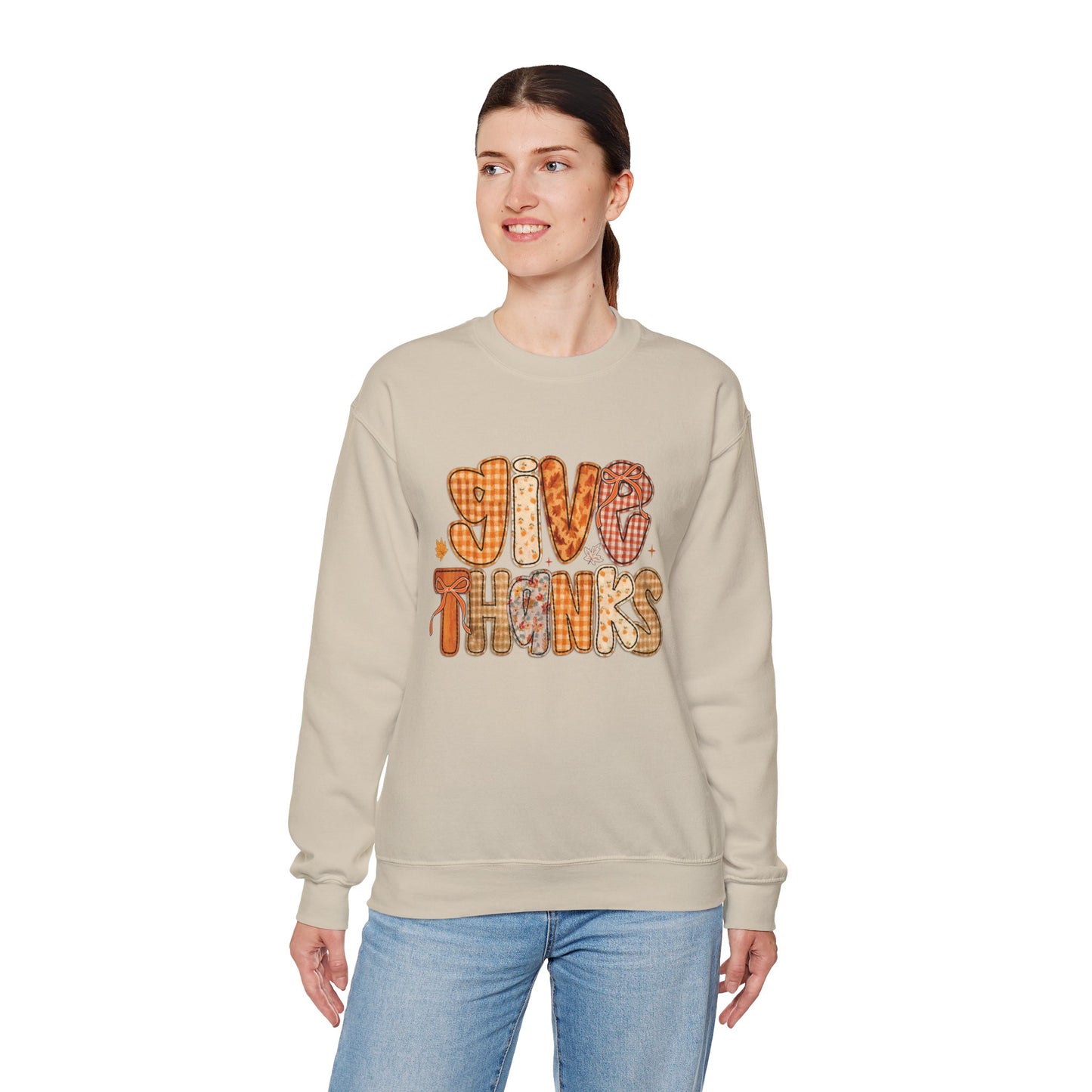 Thankful Vibes Crewneck Sweatshirt