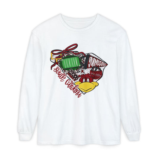 South Carolina Game Day Long Sleeve T-Shirt, Unisex Casual Tee, Football Fan Apparel, Sports Event Clothing, Holiday Gift