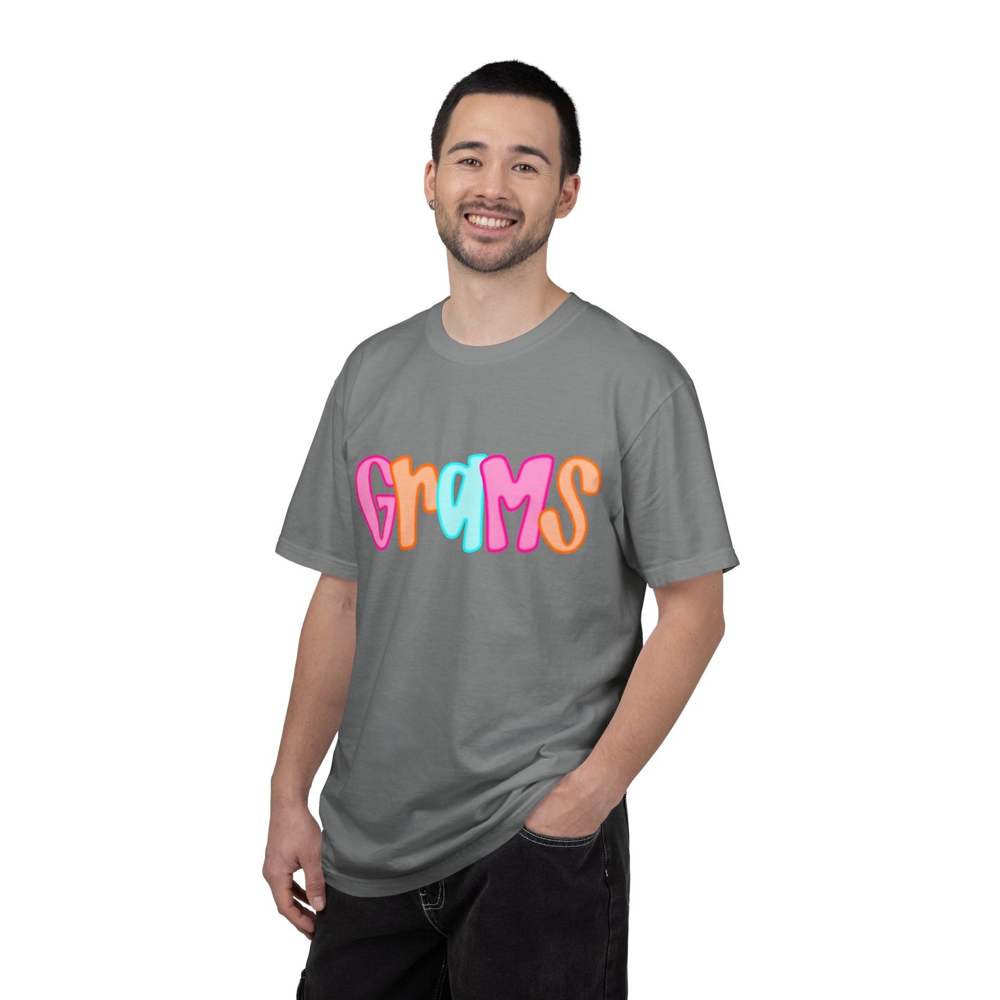 Grams Neon Comfort Colors Tee