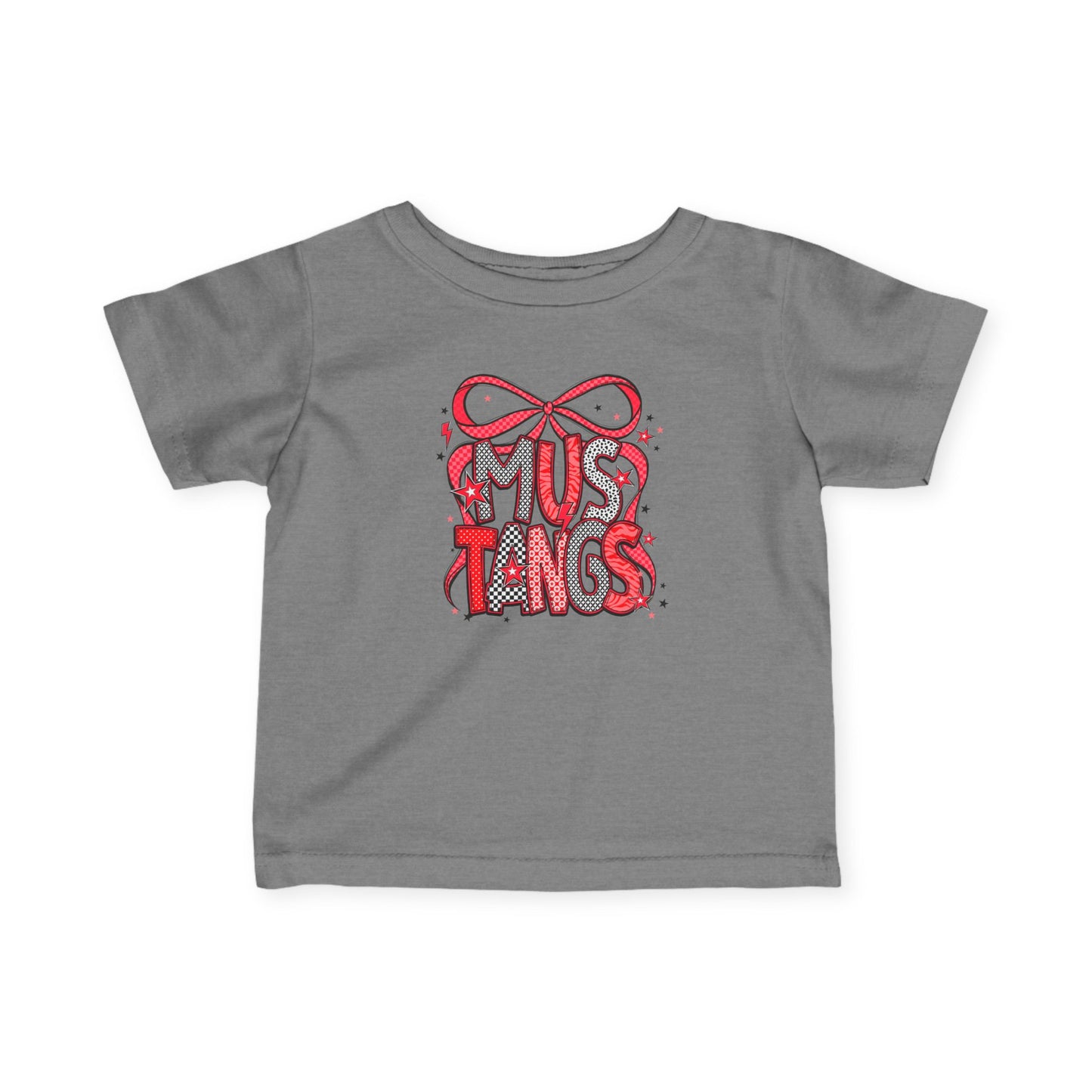 Cute Mustangs Infant Jersey Tee, Baby Shirt, Toddler Gift, Kids Apparel, Nursery Decor, Birthday Outfit, Animal Lover Tee
