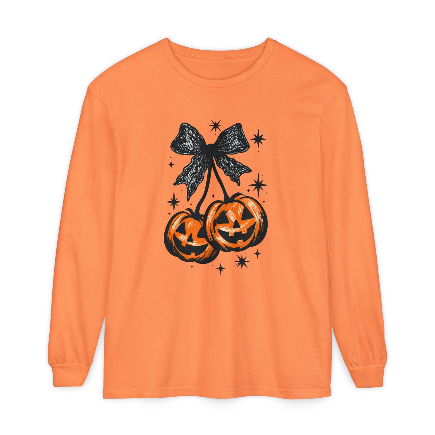 Unisex Garment-dyed Long Sleeve T-Shirt