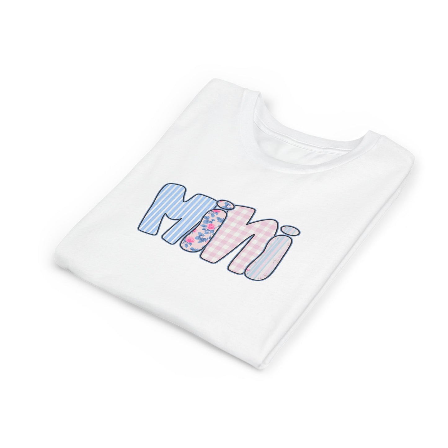Youth Mini Pink & Blue Floral T-Shirt