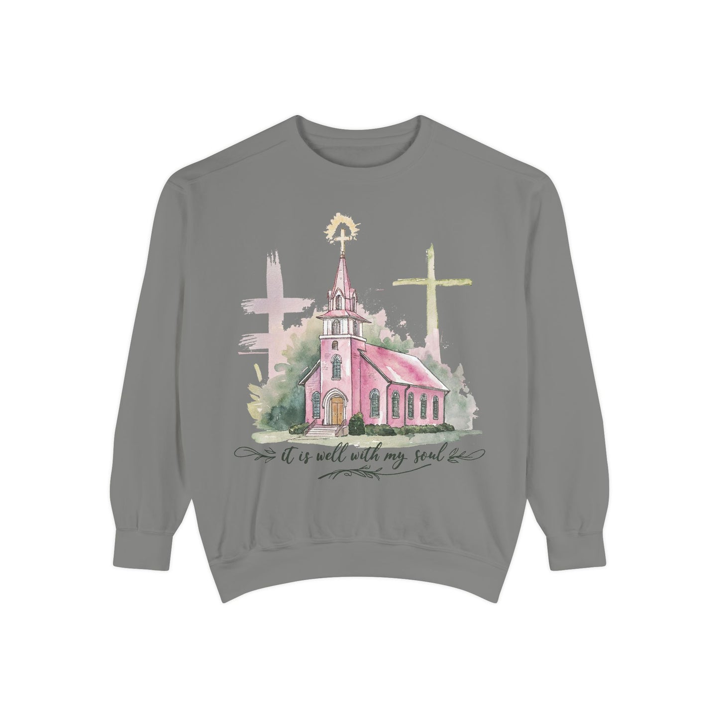 Faith-Inspired Unisex Sweatshirt Comfort Colors