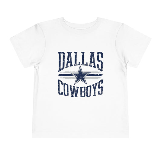 Dallas Cowboys Toddler Tee, Kids Sports Shirt, NFL Apparel, Team Spirit T-Shirt, Baby Gift, Summer Playwear