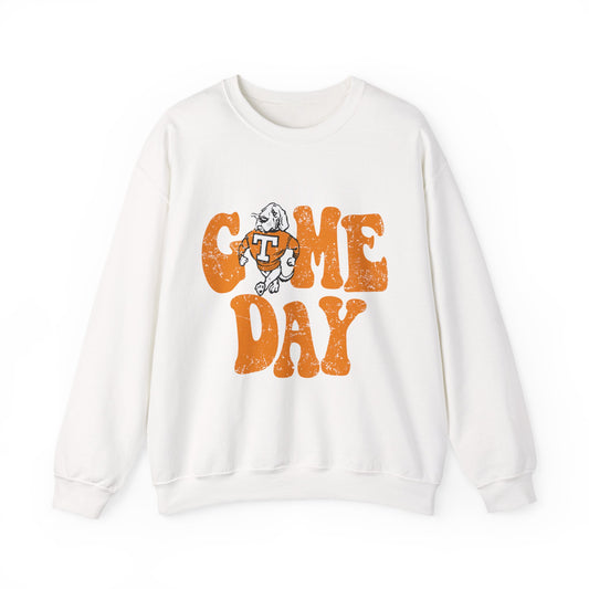 Game Day Sweatshirt, Unisex Crewneck for Sports Fans, Cozy Fall Apparel, Perfect for Tailgating, Gift for Friends