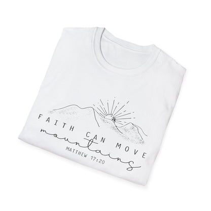 Faith Over Mountains Gildan Softstyle
