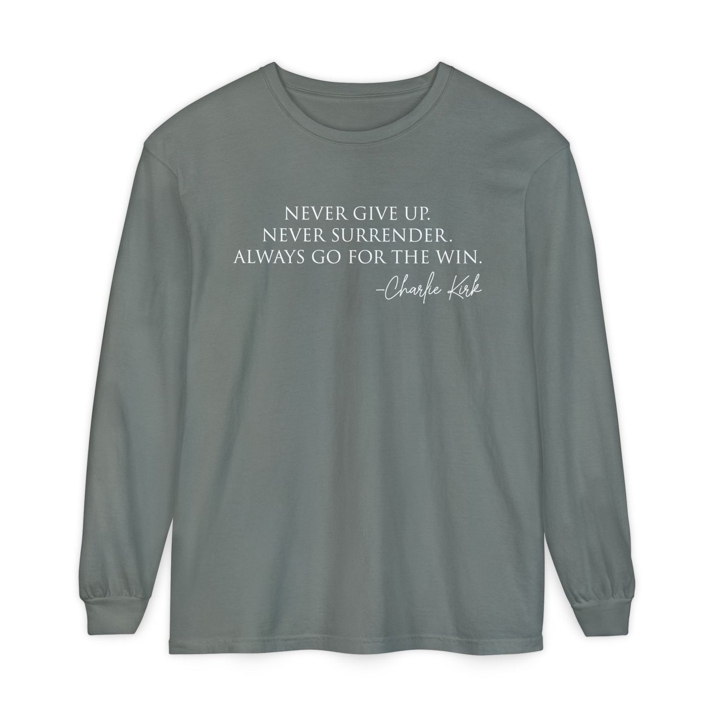 Inspiring Long Sleeve Tee, Motivational Gift, Positive Affirmation Shirt, Casual Wear, Unisex Apparel, Encouragement T-Shirt
