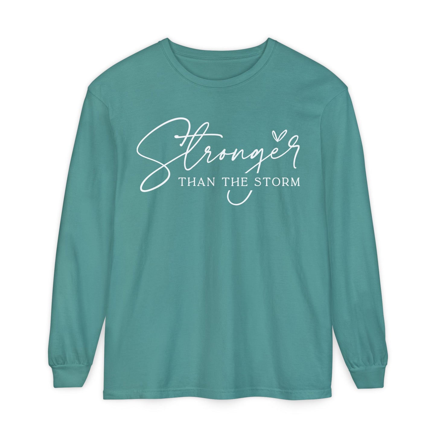 Comfortable Unisex Garment-Dyed Long Sleeve T-Shirt | Casual Wear, Gift for Him and Her, Cozy Layering Piece, Everyday Essentials
