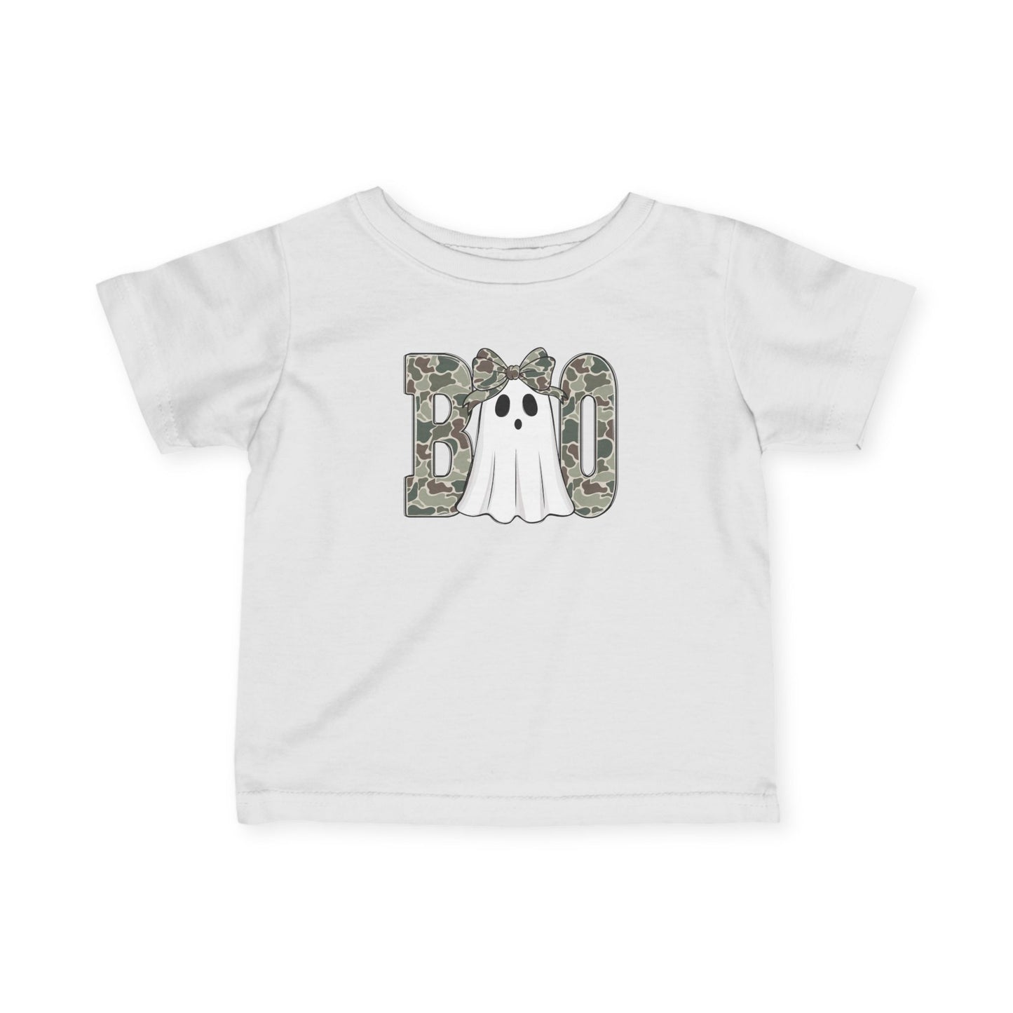 Infant Girls Camo Ghost Boo
