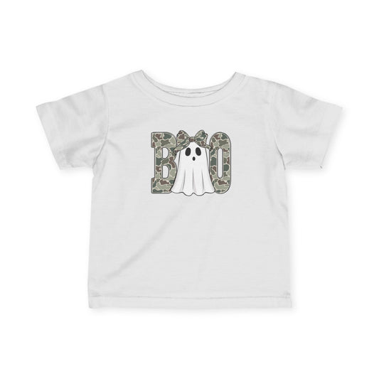 Infant Girls Camo Ghost Boo