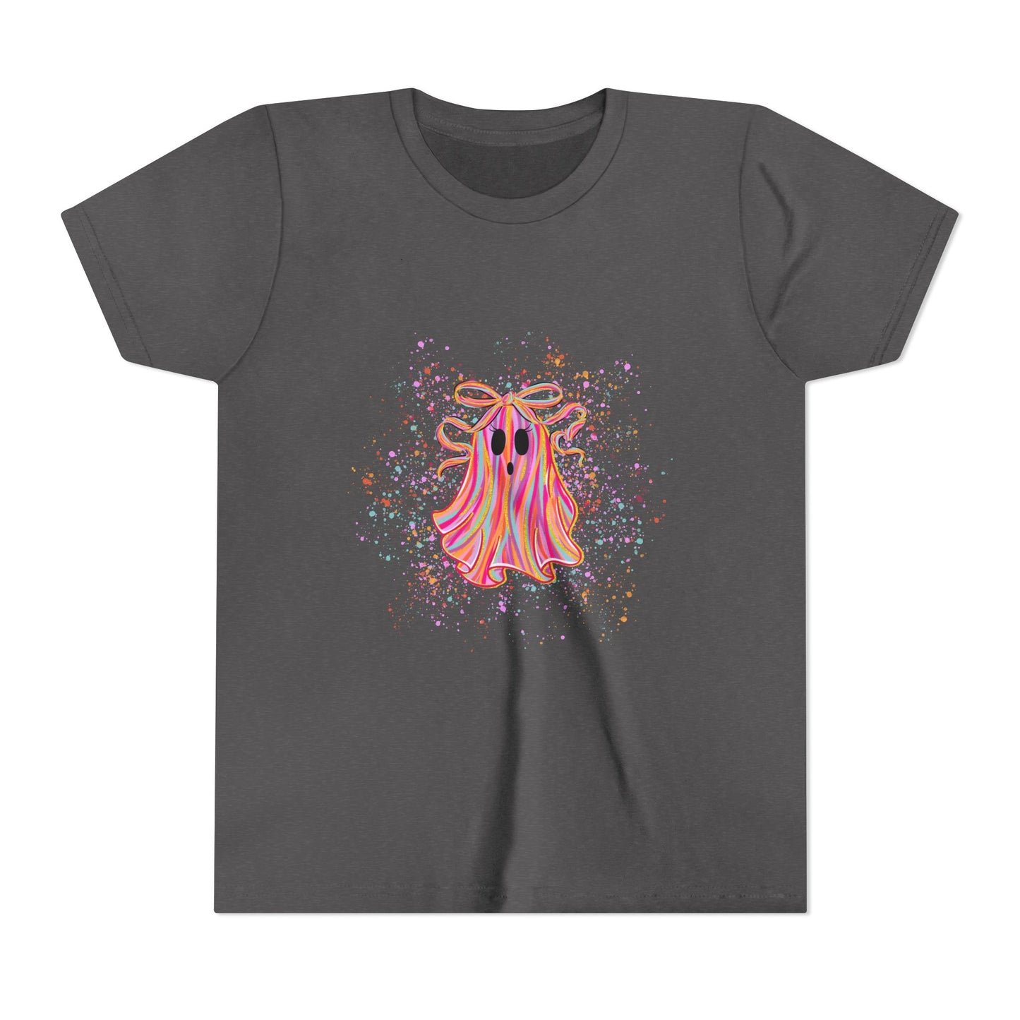 Splatter Neon Ghost Youth Short Sleeve Tee