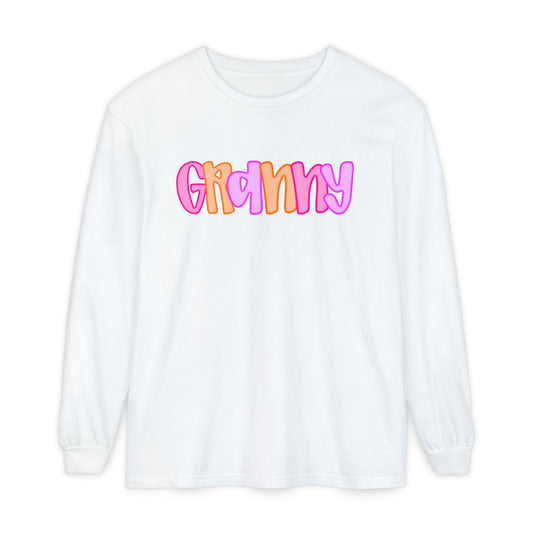 Granny Neon Comfort Colors Long Sleeve