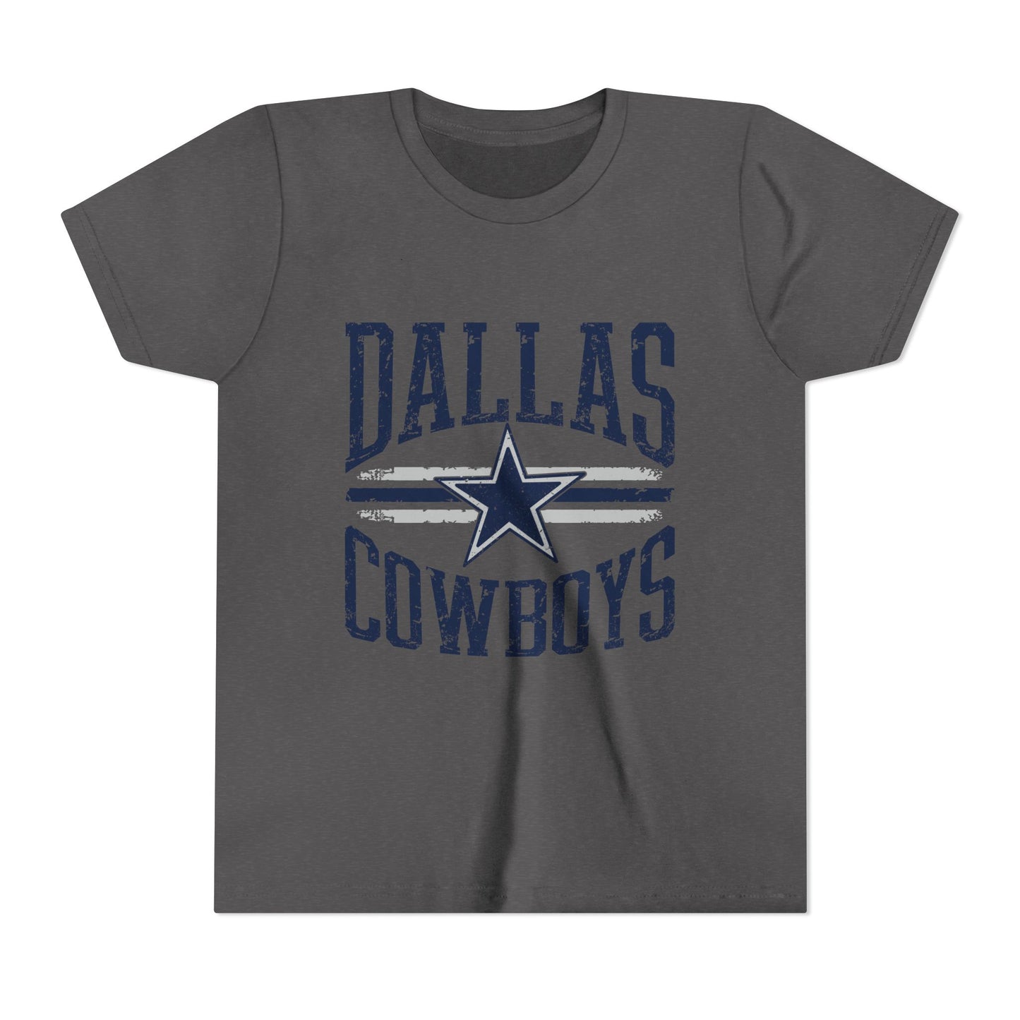 Dallas Cowboys Youth Tee - Perfect for Game Day, Sports Events, Birthdays, Gift for Young Fans, Comfortable Everyday Wear