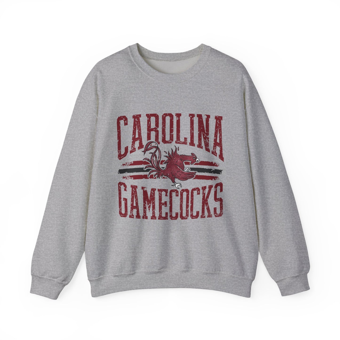 Gamecocks Spirit Sweatshirt - Cozy Unisex Crewneck for Sports Fans, College Apparel, Game Day Outfit, Holiday Gift, Casual Wear