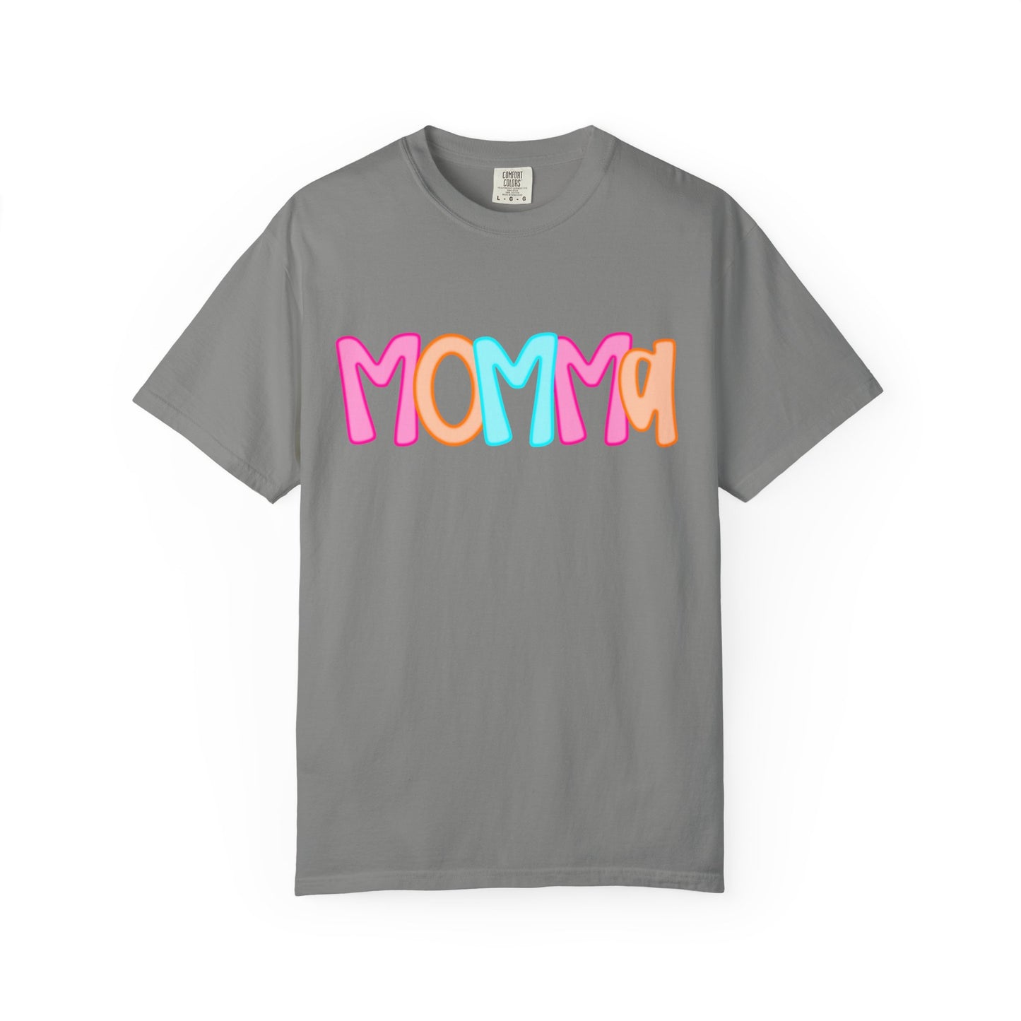 Momma Neon Comfort Colors Tee