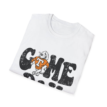 Game Day Unisex Softstyle T-Shirt, Comfortable Tee for Football Fans, Sports Apparel, Tailgate Party, Casual Wear