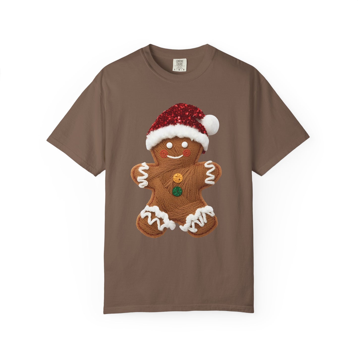 Gingerbread Holiday T-Shirt Comfort Colors