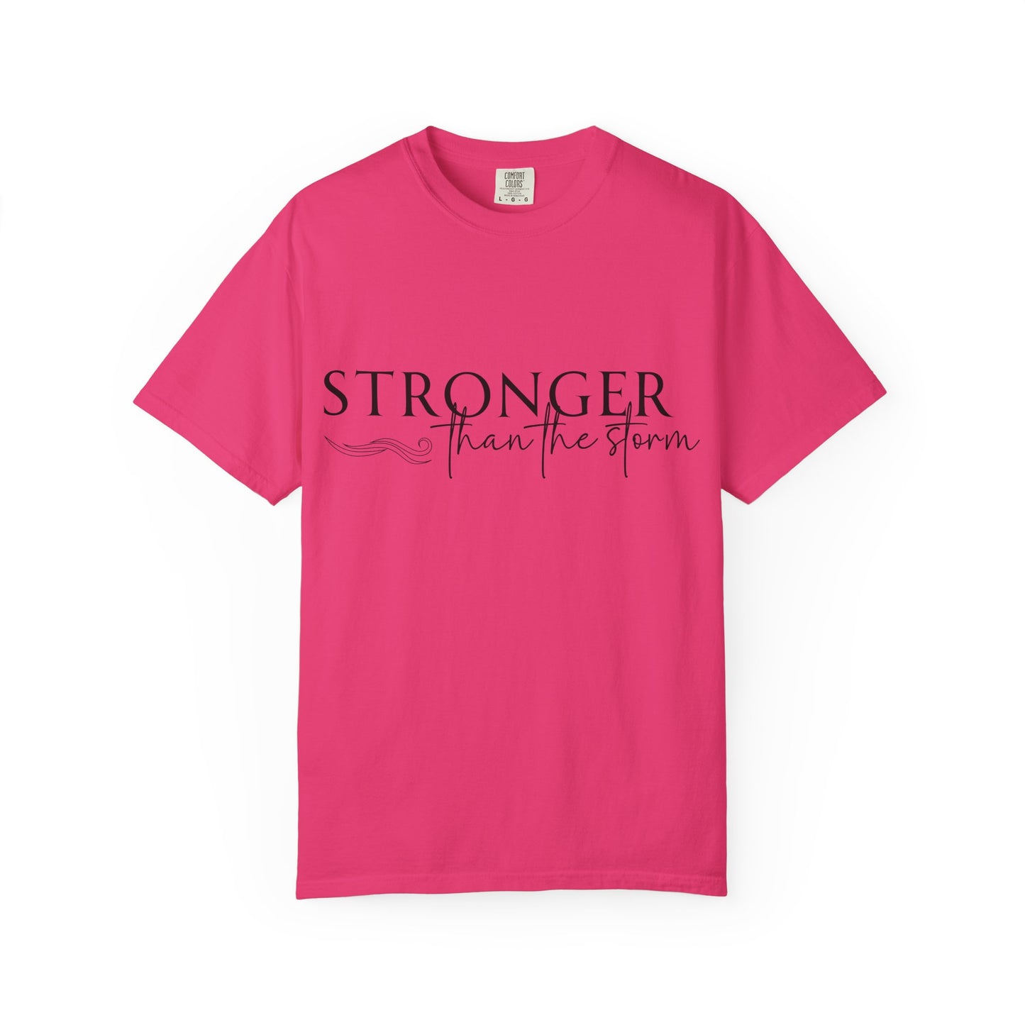 Empowering Garment-Dyed Unisex T-Shirt | Perfect for Every Day, Motivational Gift, Casual Wear, Strength in Adversity