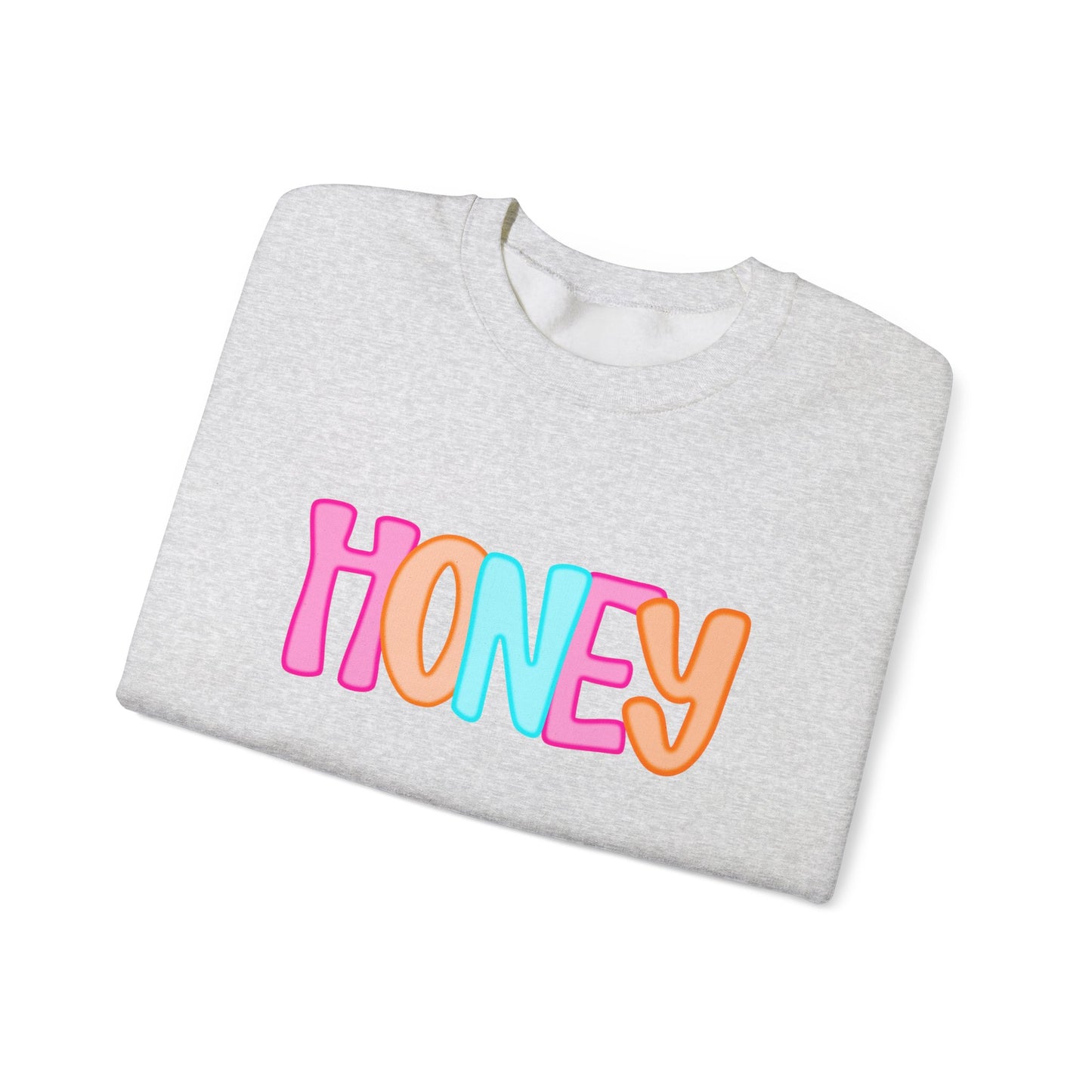 Honey Neon Gildan Crewneck