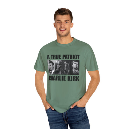Patriotic Graphic Tee - A True Patriot, Charlie Kirk Shirt, Unisex Casual Wear, Gift for Conservatives, Election Day Apparel, Freedom [...]